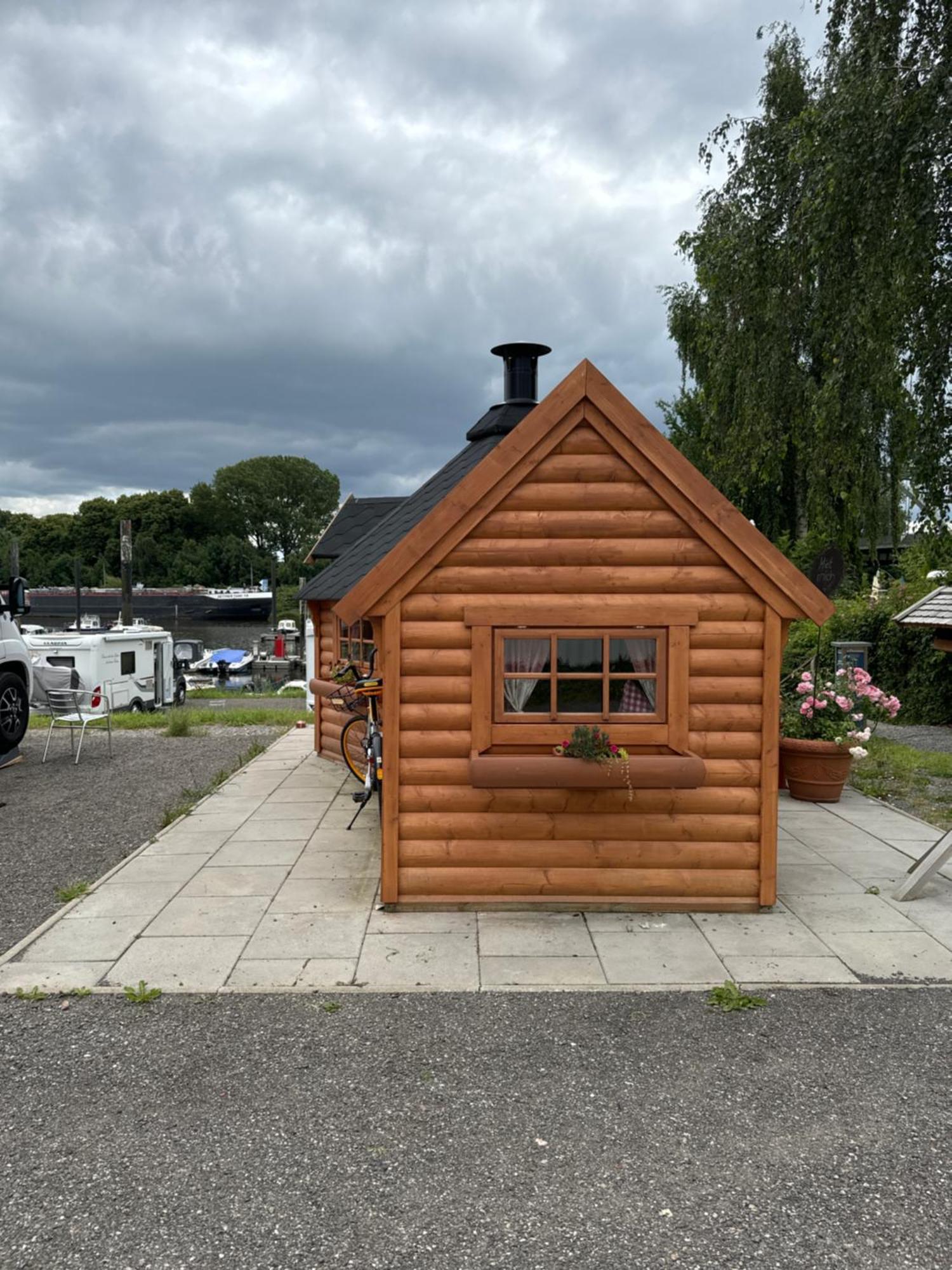 Hotel Grillkota Holzhuette Lauenburg Exterior foto